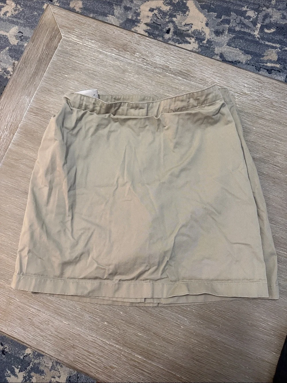 Lot Lands' End Girls' Black and Khaki Uniform Skort Set